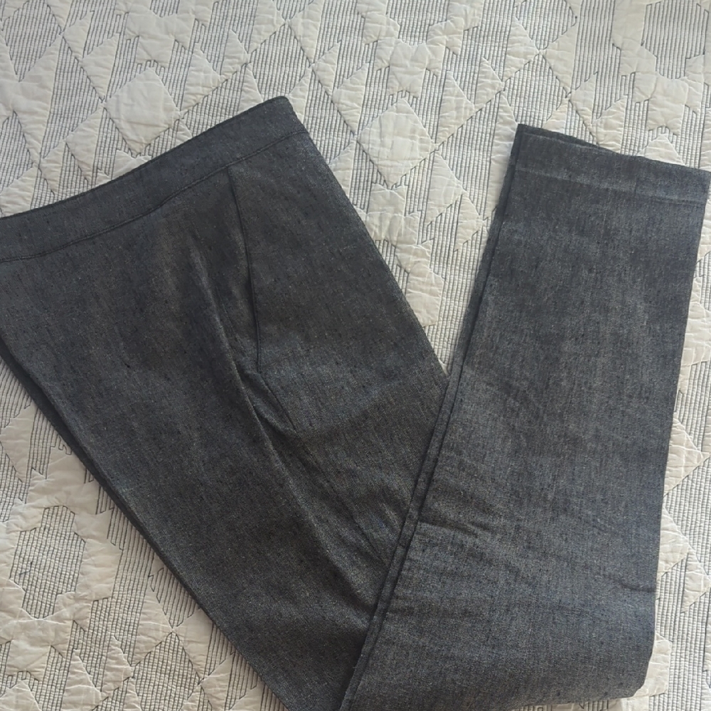 Oscar De La Renta Women's Denim Ankle Pants 6
